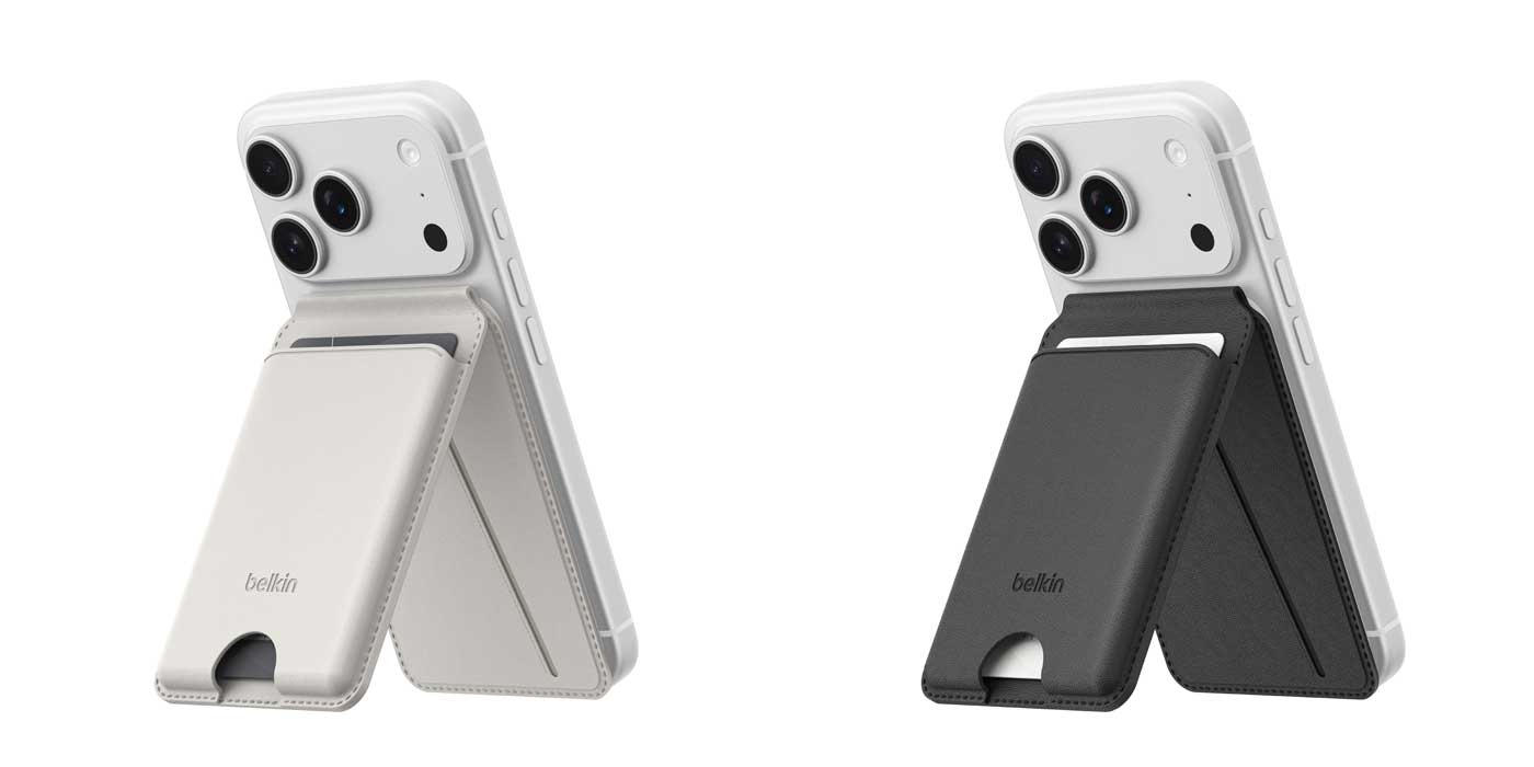 Belkin SureFind Wallet Stand gắn từ tính và làm giá đỡ điện thoại