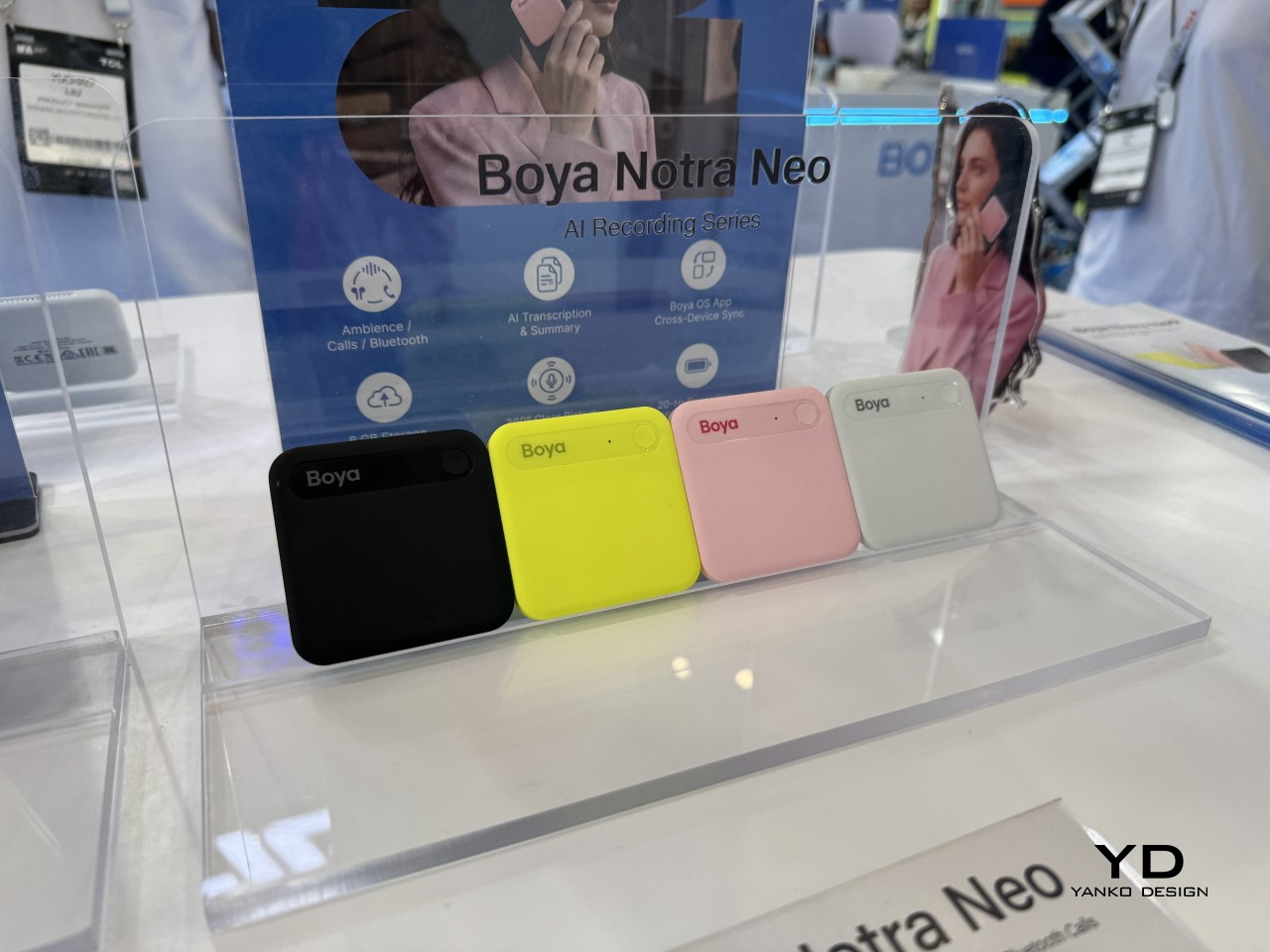 Boya Notra Neo thiết kế siêu mỏng nhẹ dễ dàng mang theo