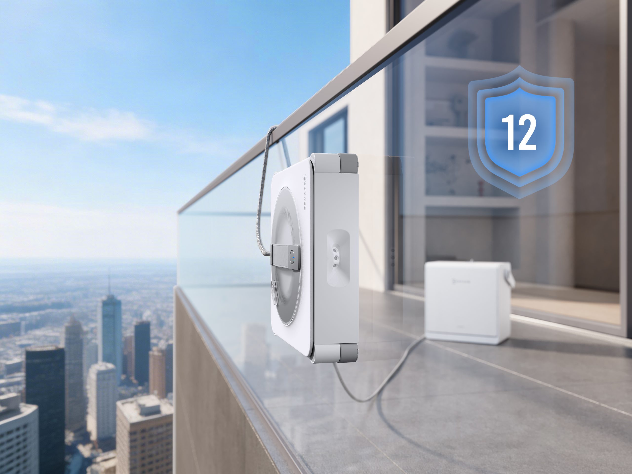 Ecovacs WINBOT W2S PRO OMNI cùng trạm sạc đa năng OMNI Station