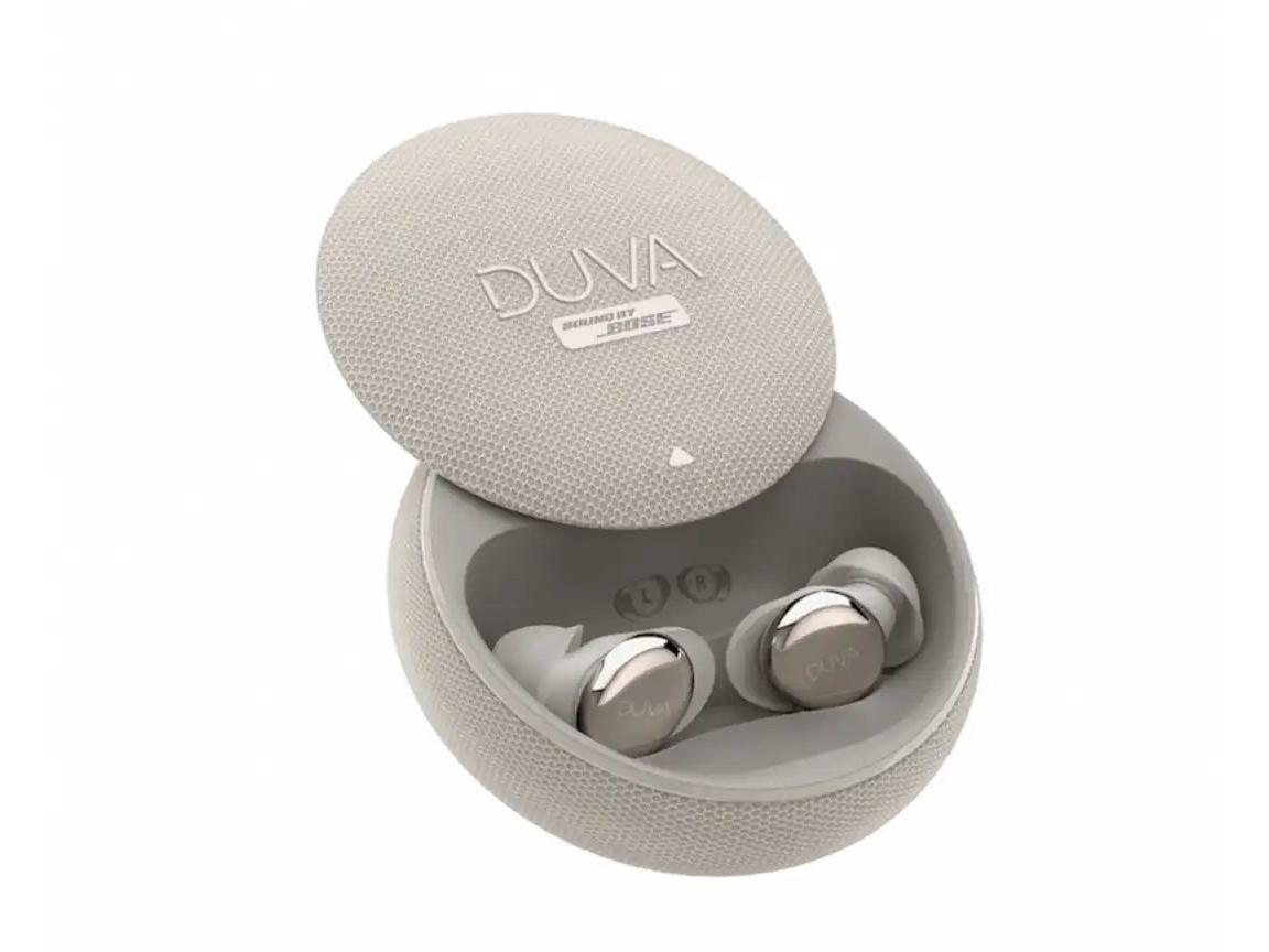 Hệ thống tai nghe và hộp sạc DUVA ONE theo ghi nhận từ Notebookcheck