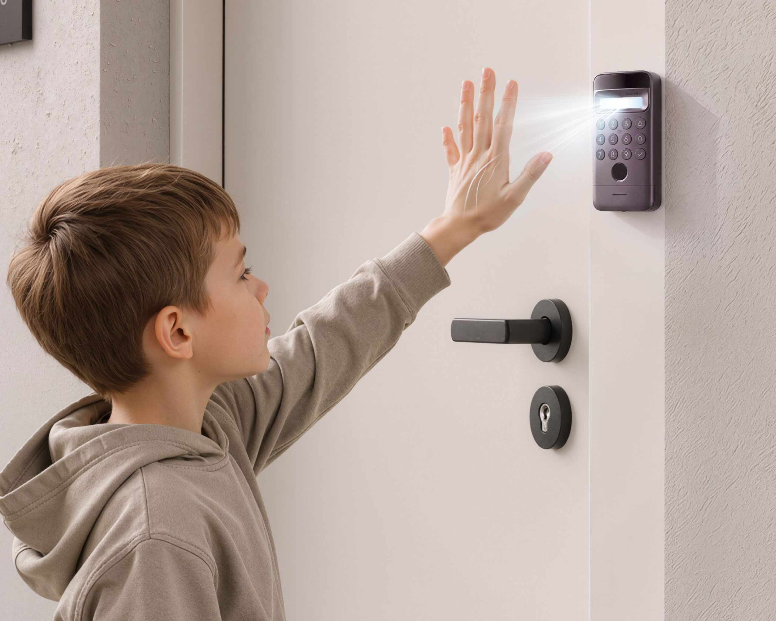 Nhận diện khuôn mặt 3D tốc độ cao trên bàn phím ngoài Keypad Vision Pro