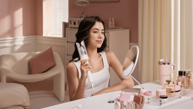 Laifen AutoCurl Curling Iron với thiết kế buồng cuộn kép khép kín