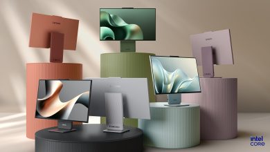 Các tùy chọn màu sắc Pantone của máy tính All-in-One Lenovo IdeaCentre AIO i tại IFA 2026