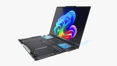 Mẫu laptop ý tưởng Lenovo Project AeroBlade với hệ thống tản nhiệt thể rắn