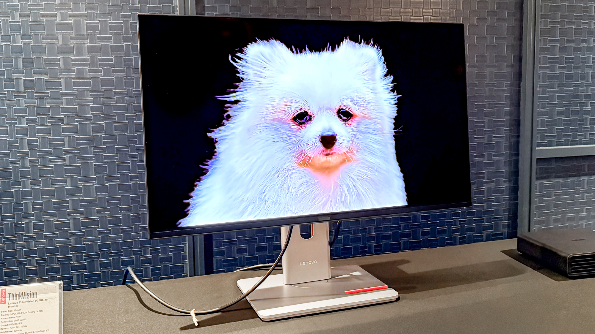Trải nghiệm thực tế màn hình Lenovo ThinkVision P27UL-40 tại sự kiện IFA 2026