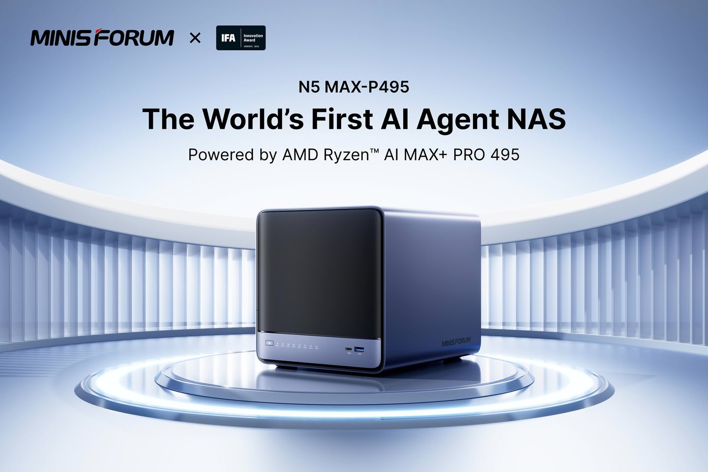 Minisforum N5 MAX-P495 AI NAS
