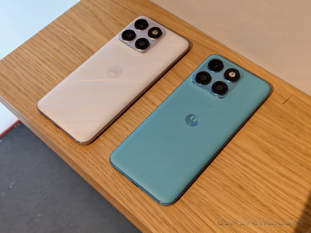 Các tùy chọn màu sắc Pantone của Motorola Edge 70 Plus