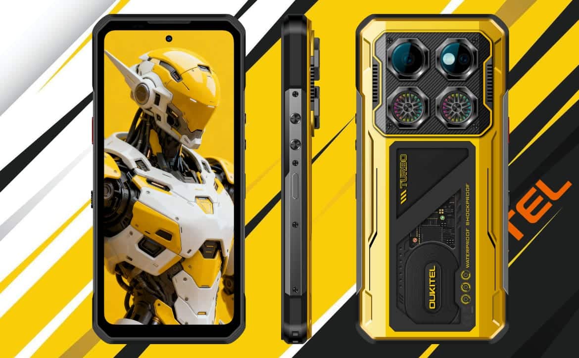 Góc nhìn toàn diện Oukitel WP600 với màn hình 6.8 inch 120Hz và khung viền chịu lực