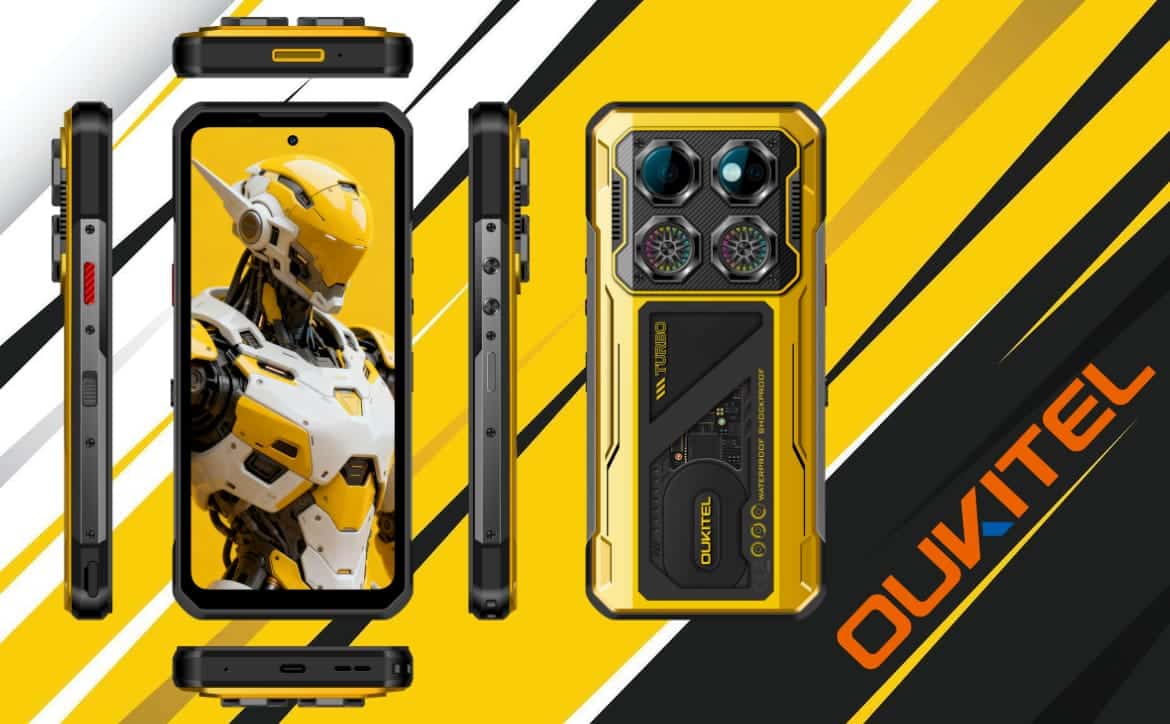 Oukitel WP600 thể hiện khả năng chịu lực và chống nước chuẩn IP68 và IP69K