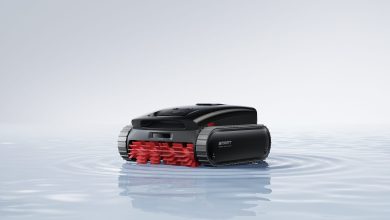 Thiết kế robot vệ sinh hồ bơi không dây Roborock RockAqua P1