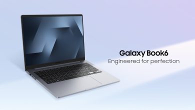 Thiết kế tổng thể mẫu laptop Samsung Galaxy Book6 14 inch