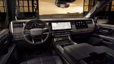 Giao diện màn hình trung tâm GMC Sierra Denali Ultimate 2027