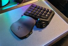 Razer Tartarus V2 Pro gaming keypad nhìn trực diện