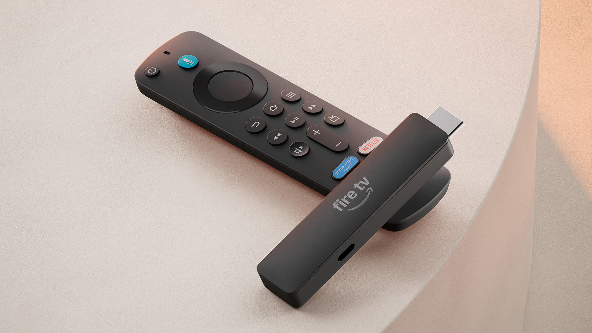 Amazon Fire TV Stick trên nền Vega OS