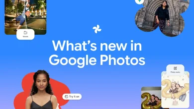 Màn hình Google Photos mở thư viện ảnh trên điện thoại Android