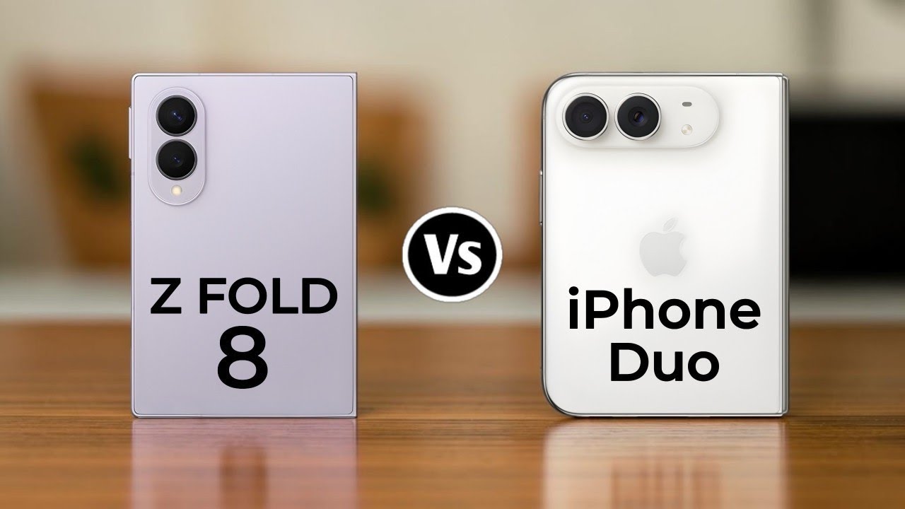 Galaxy Z Fold8 so sánh với iPhone Duo
