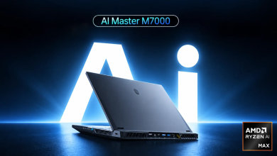 Mặt sau và cổng kết nối Thunderobot AI Master M7000