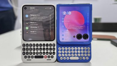 Nguyên mẫu điện thoại Clicks Communicator bàn phím vật lý
