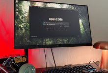 OpenCode chạy trên terminal máy tính để bàn