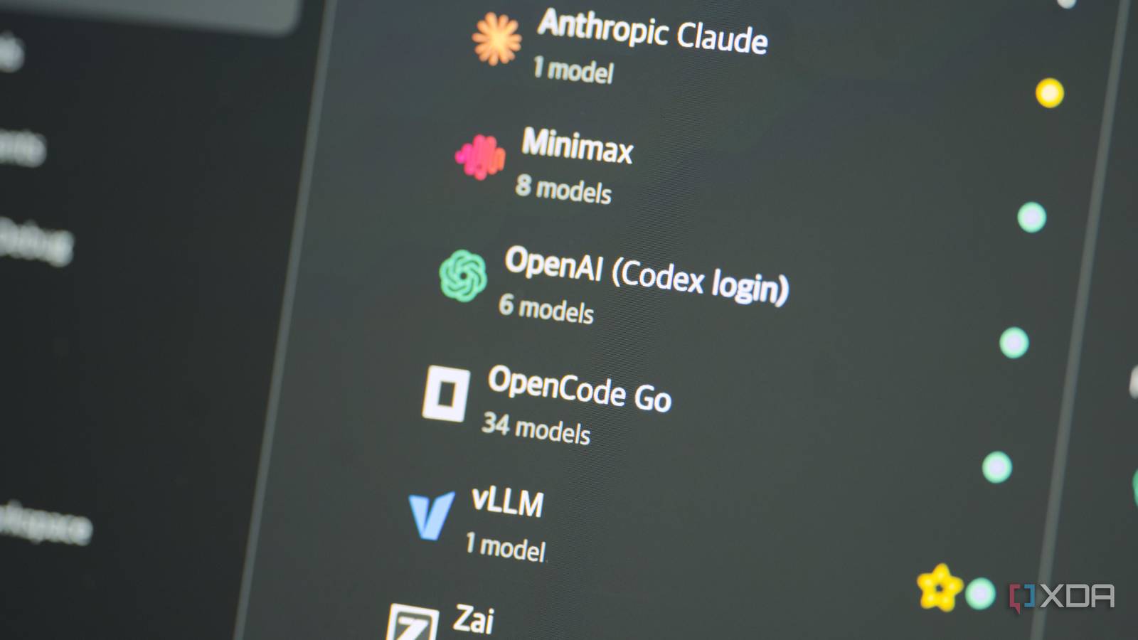 Dashboard quản lý model local trong opencodex