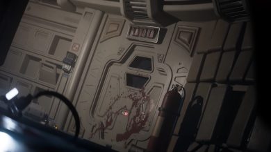 Khung cảnh nội thất trạm nghiên cứu vấy máu trong Alien: Isolation 2