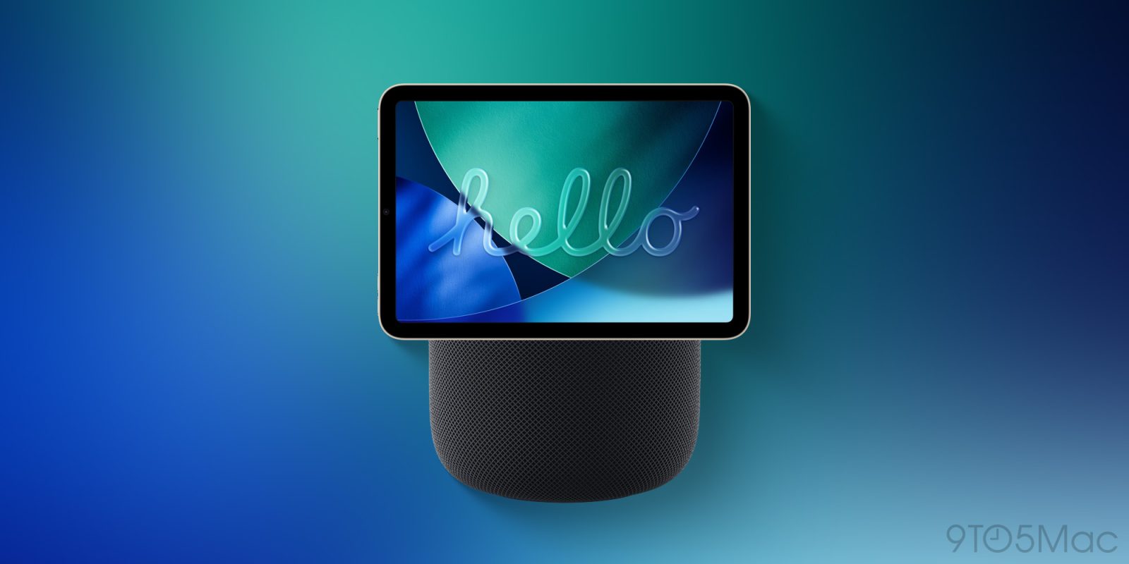 Bản dựng ý tưởng Apple Home Hub thông minh