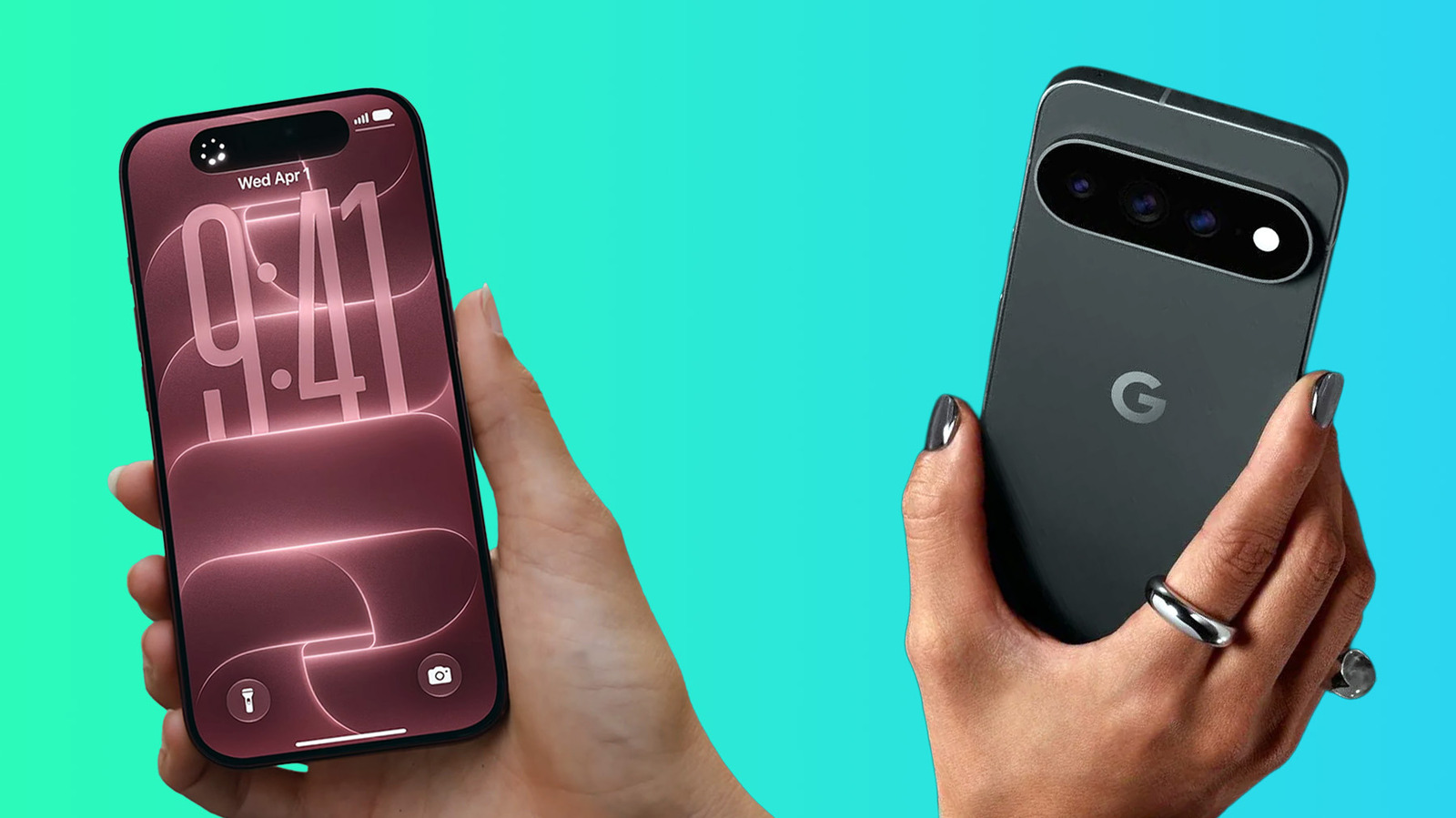 iPhone 18 Pro đặt cạnh Google Pixel 11 Pro so sánh thiết kế