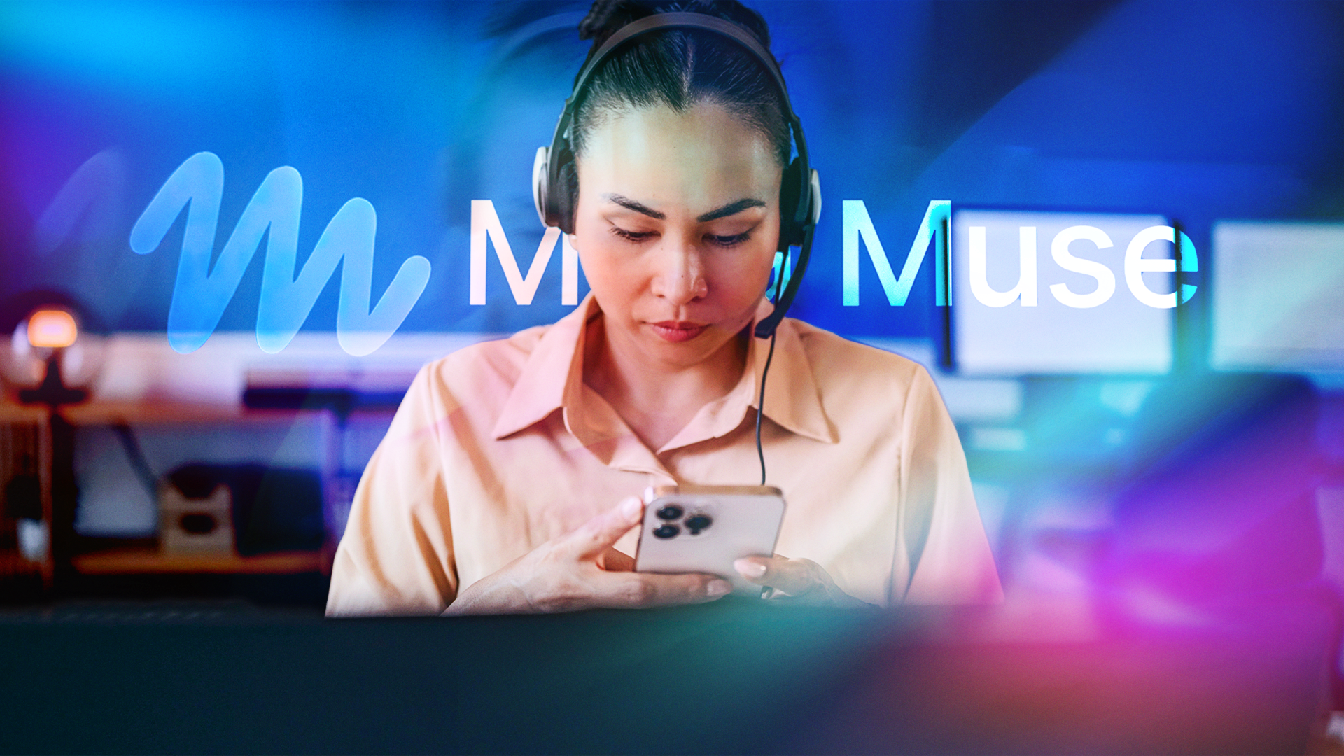 Hình ảnh nhân viên trực tổng đài trong vụ việc Meta Muse AI