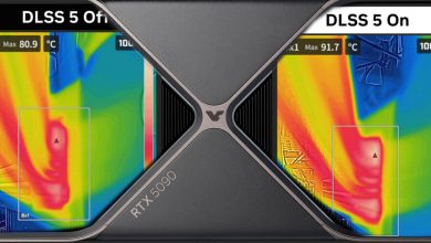 Card đồ họa GeForce RTX 5090 trong bài thử DLSS 5