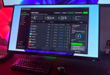 Giao diện quản lý và nén dung lượng thư viện game trên máy tính