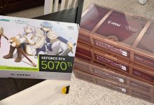 Bốn hộp MSI GeForce RTX 5070 Ti Frieren Edition trong vụ giao dư hàng được đăng trên Reddit