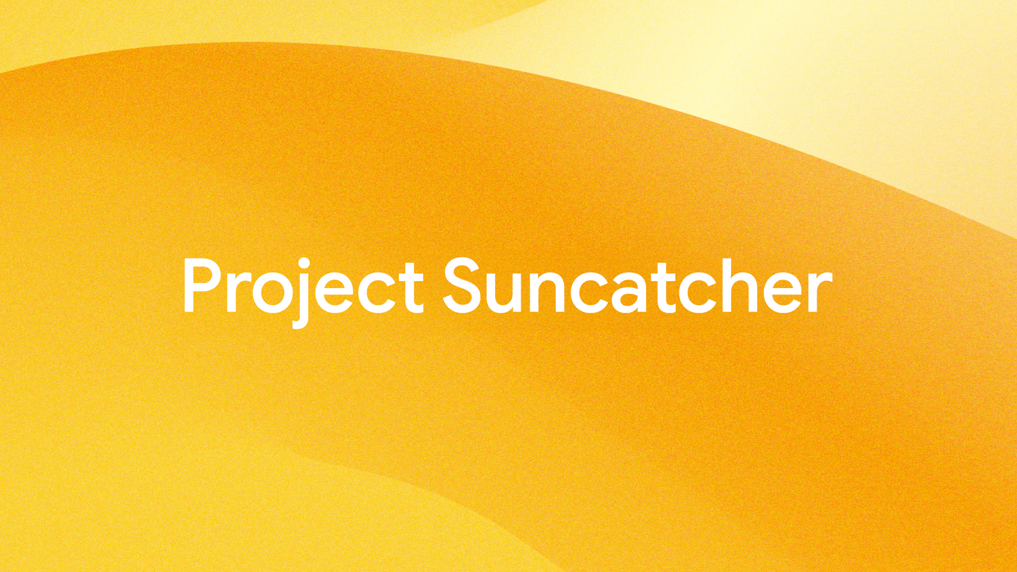 Đồ hoạ nhận diện chương trình nghiên cứu Project Suncatcher của Google