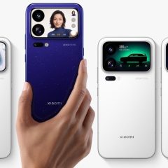 Mặt lưng Xiaomi 18 Pro series và màn hình phụ