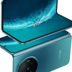Mặt lưng điện thoại gập vivo X Fold6 và cụm camera sau