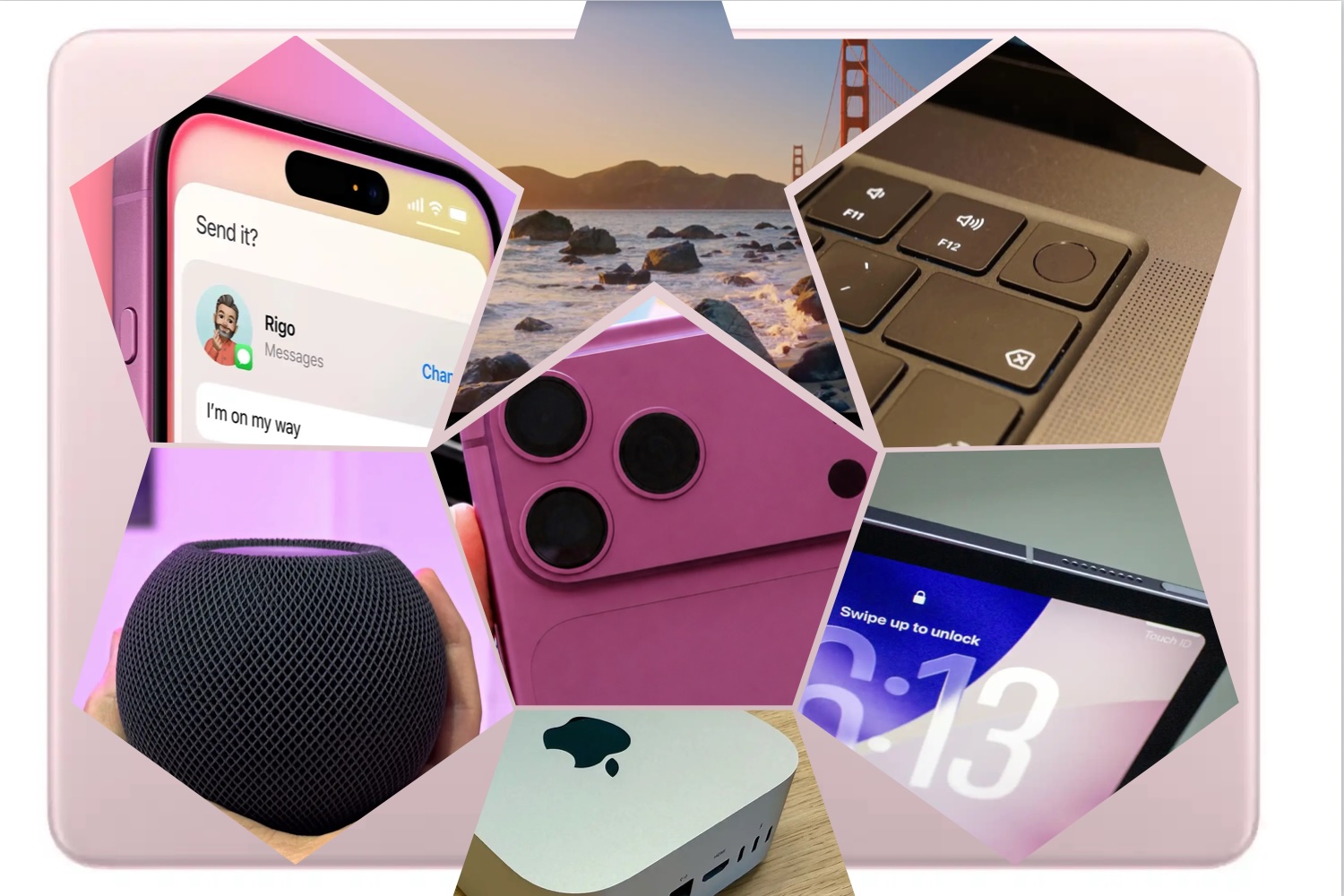 Các sản phẩm Apple trong ảnh minh họa của Macworld