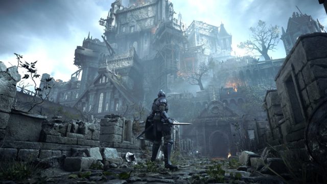 Nhân vật trong Demon’s Souls Remake tiến về lối ra hang đá