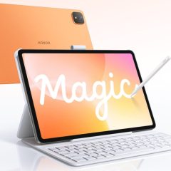 HONOR MagicPad 4 12,1 inch trong ảnh quảng bá kèm bàn phím và bút
