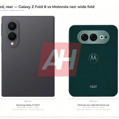 Ảnh rò rỉ/concept về Motorola Razr Wide Fold, không phải sản phẩm xác nhận chính thức.