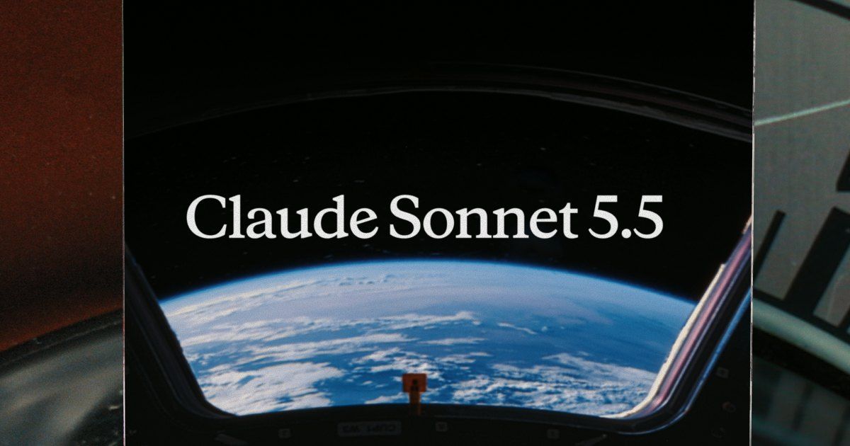 Ảnh công bố Claude Sonnet 5.5 của Anthropic