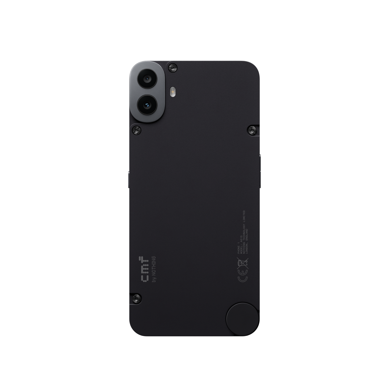 CMF Phone 1 màu cam được người mẫu cầm trên tay
