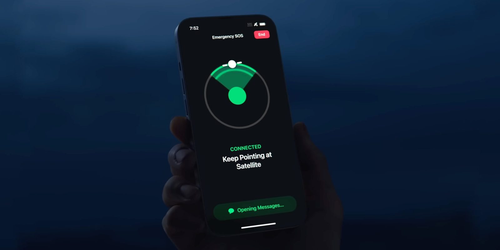 Dịch vụ kết nối vệ tinh trên iPhone tiếp tục được Apple gia hạn miễn phí