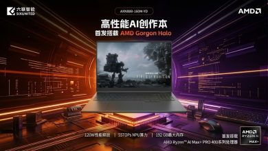 Laptop SIXUNITED AXN88B-160M-YD chạy vi xử lý AMD Ryzen AI Max+ Pro 495