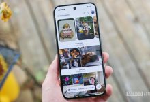 Giao diện Google Photos trên màn hình smartphone