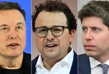 Chân dung Elon Musk, Dario Amodei và Sam Altman