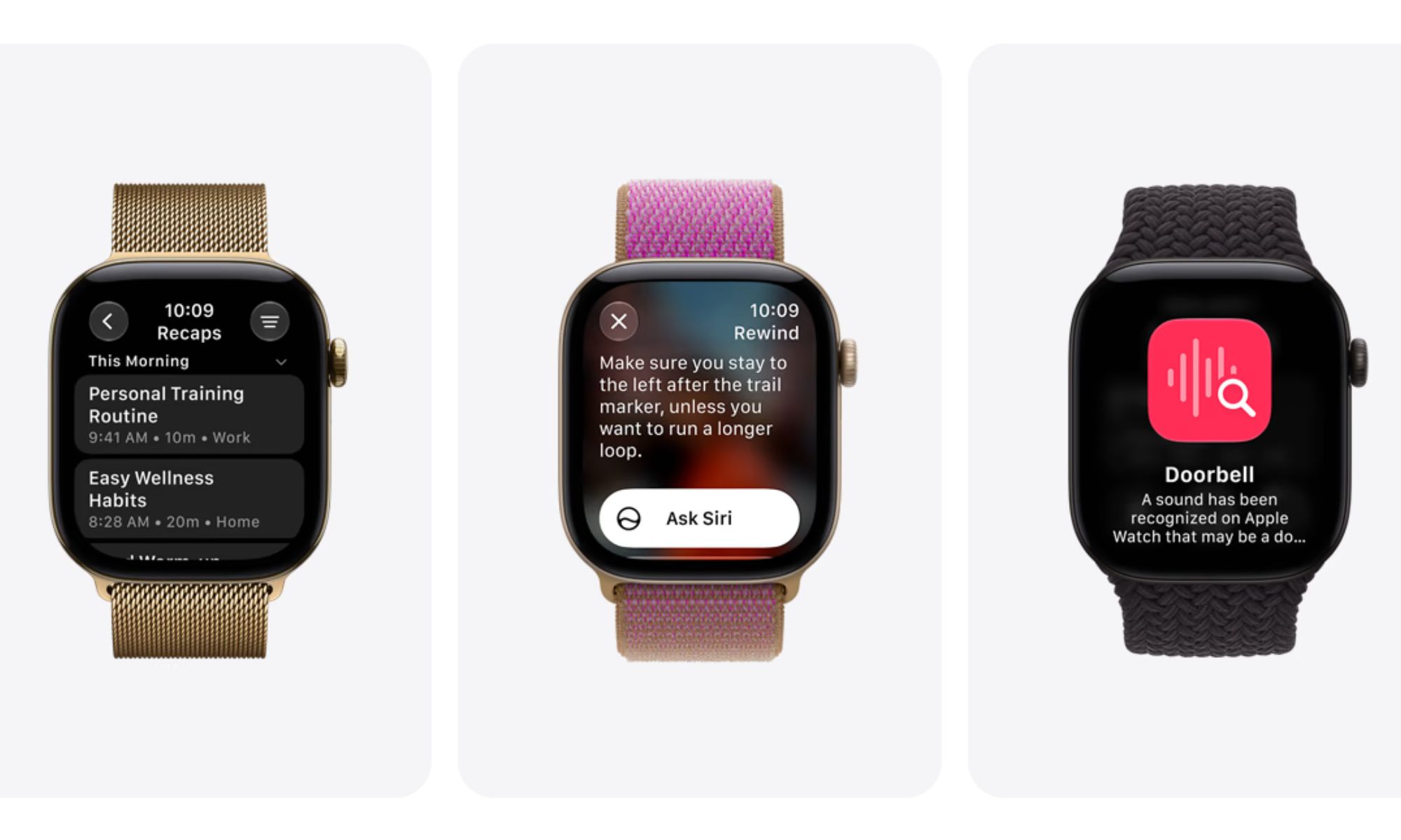 Giao diện tính năng Audio Intelligence trên Apple Watch