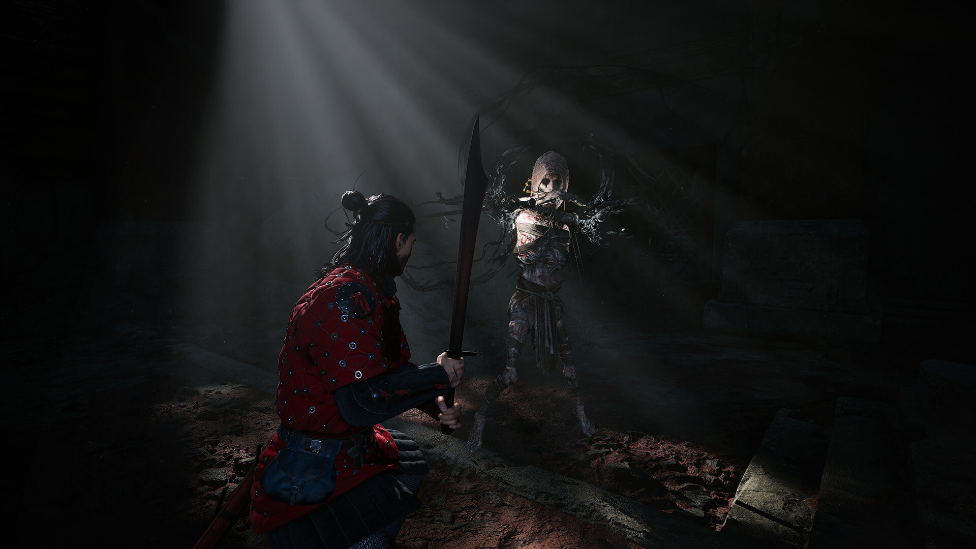 Bối cảnh đêm tối u ám trong The Blood of Dawnwalker