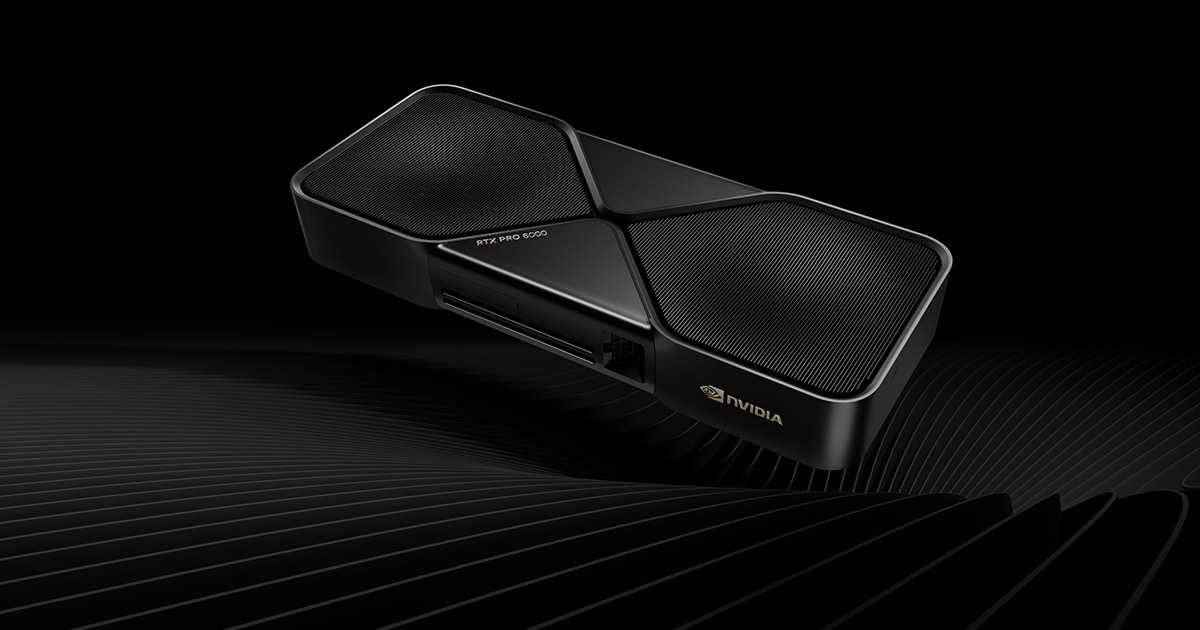 NVIDIA RTX PRO 6000 Blackwell Workstation Edition hình ảnh chính thức