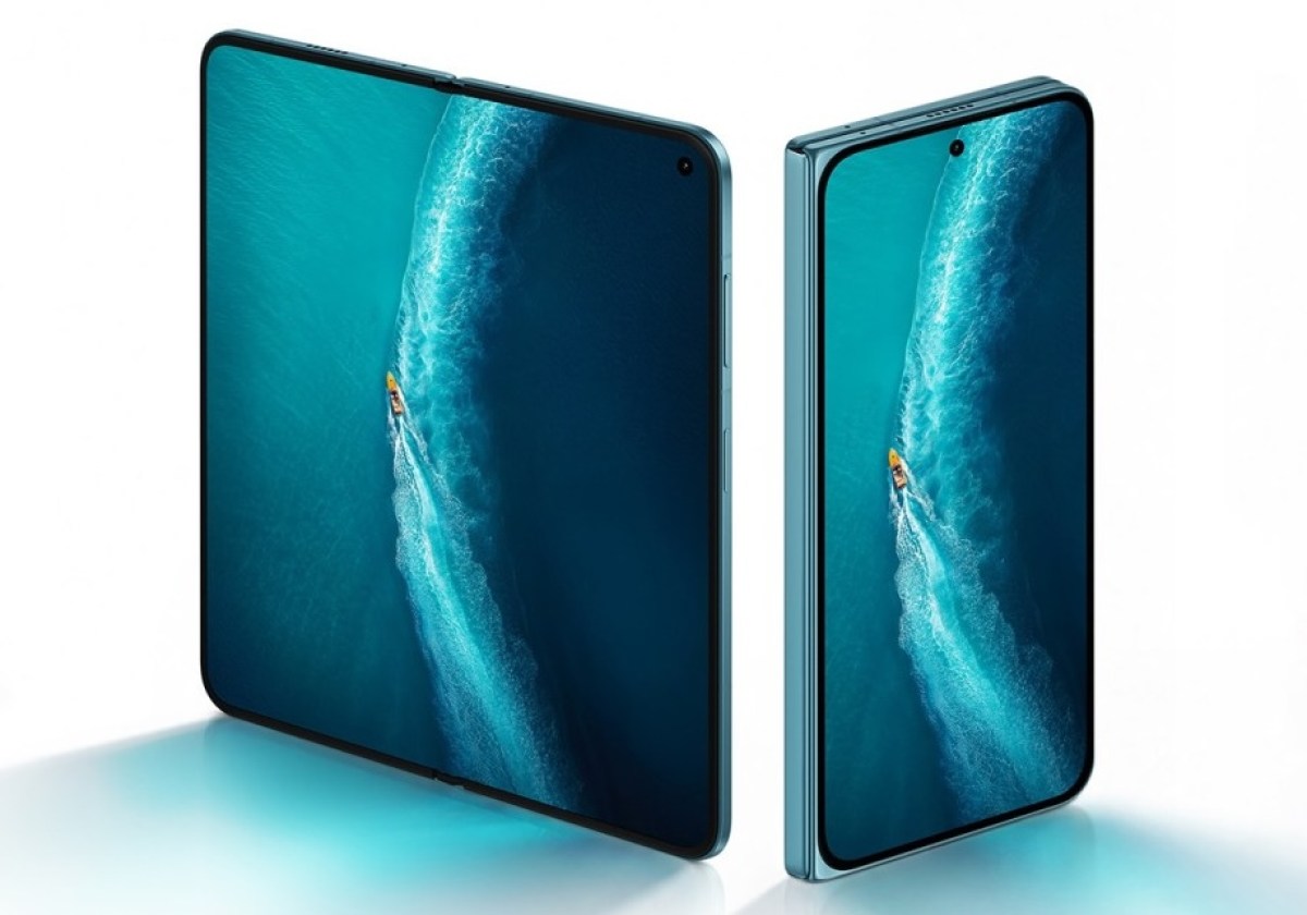 Điện thoại vivo X Fold6 mở màn hình gập