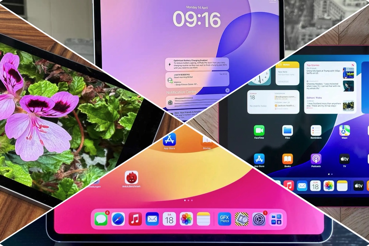 Các mẫu iPad hiện tại