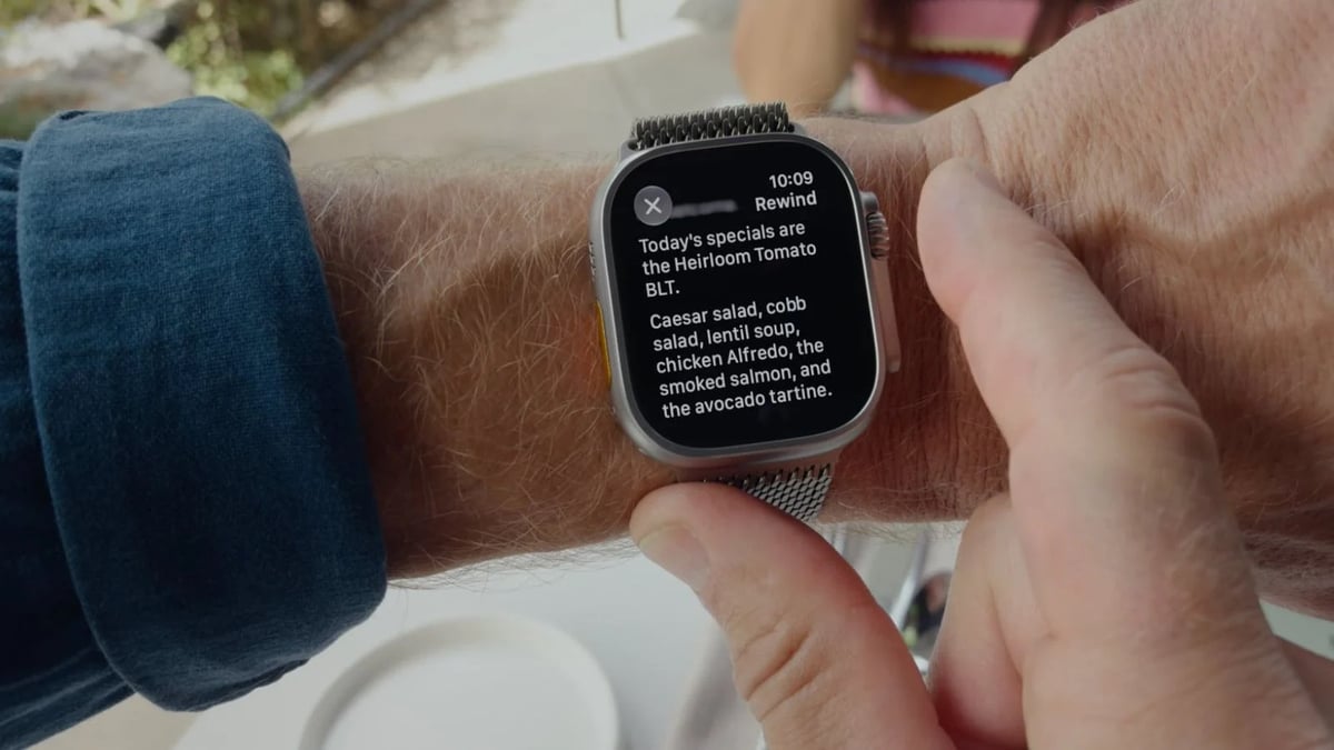 Tính năng Live Rewind trên Apple Watch